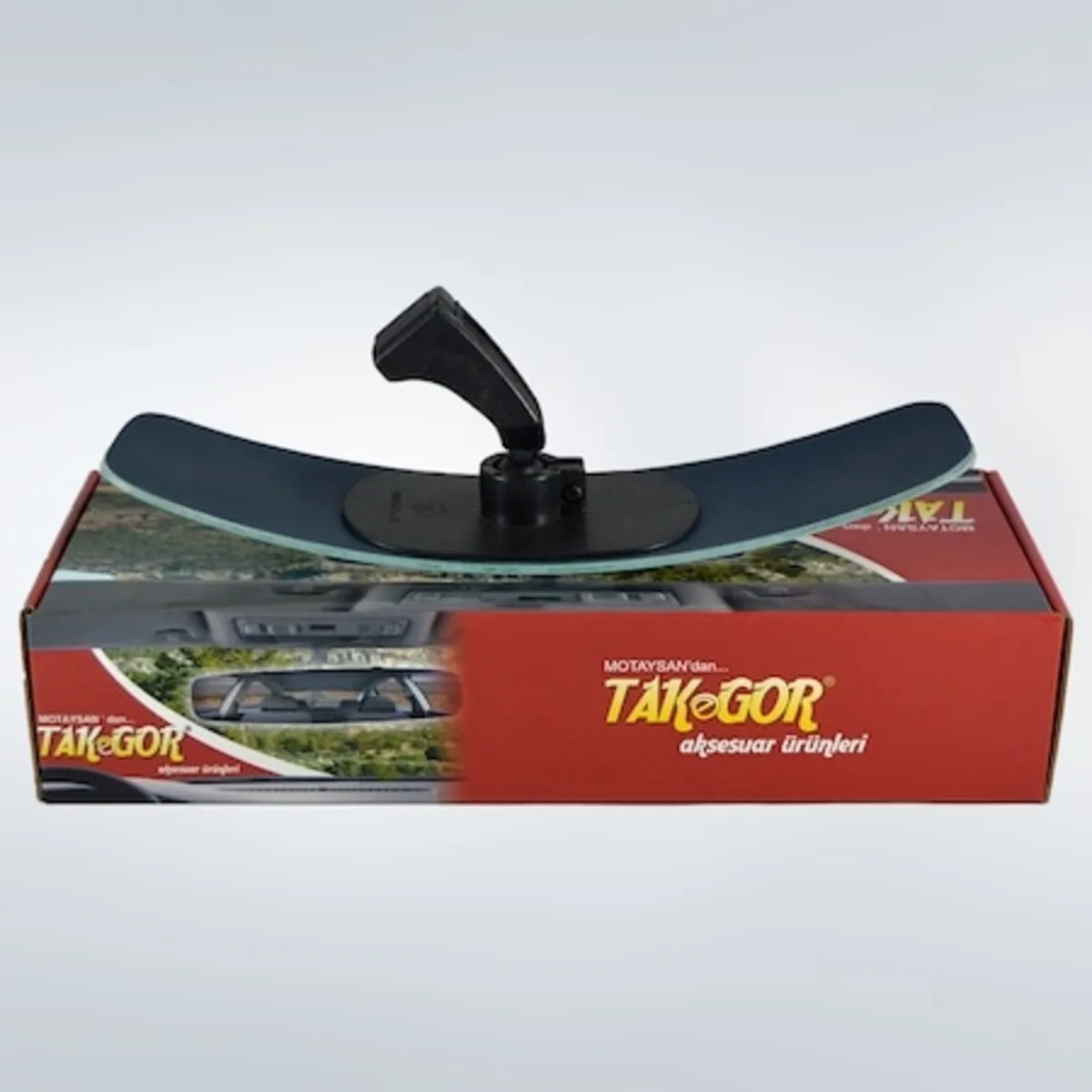 Cici Şahin Ayaklı-2 R450 Universal Panaromik İç Dikiz Aynası / 300X80 mm - Panaromik Ayna