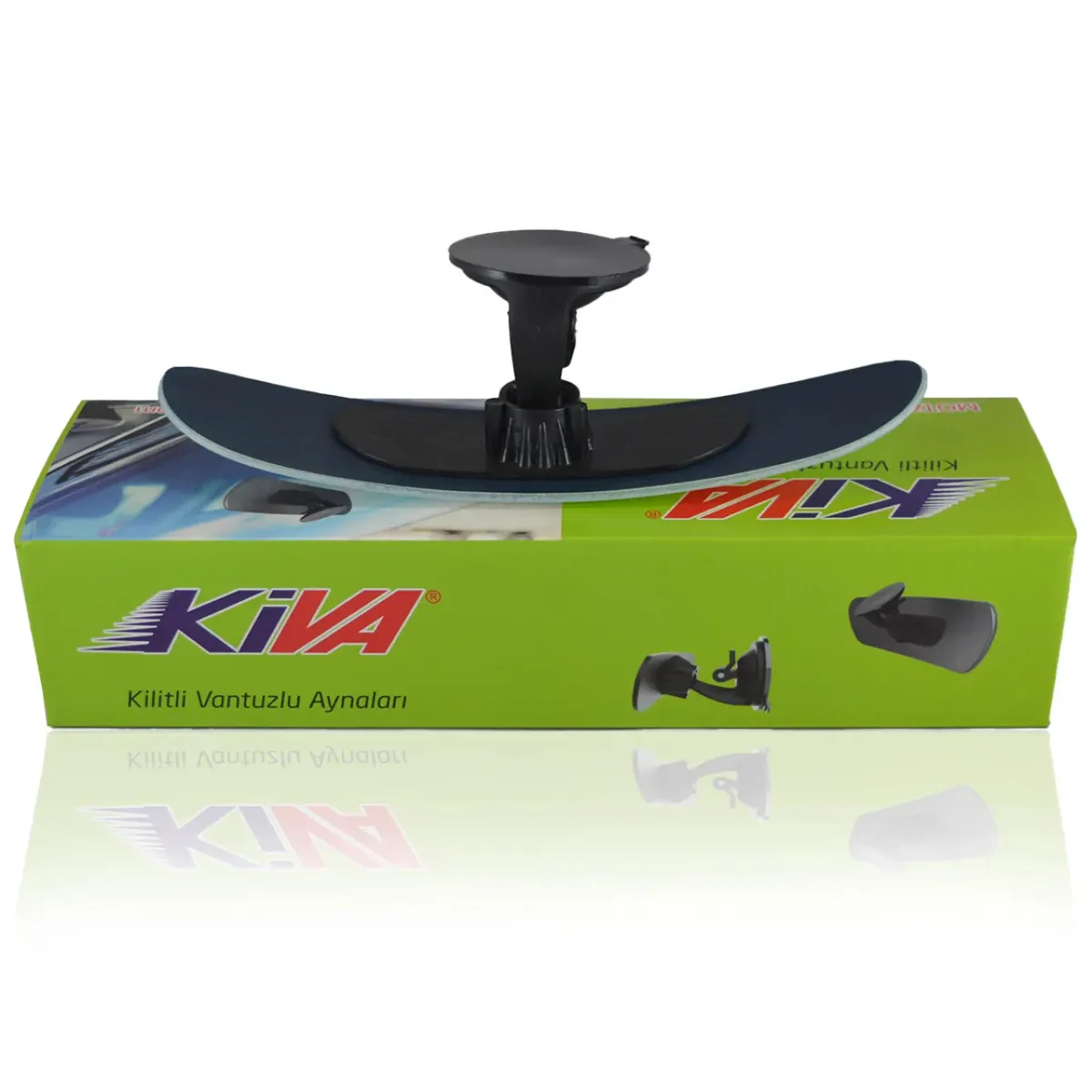 KİVA O-VA-6 R320 AYNA 65x265mm - Vantuzlu İç Ayna