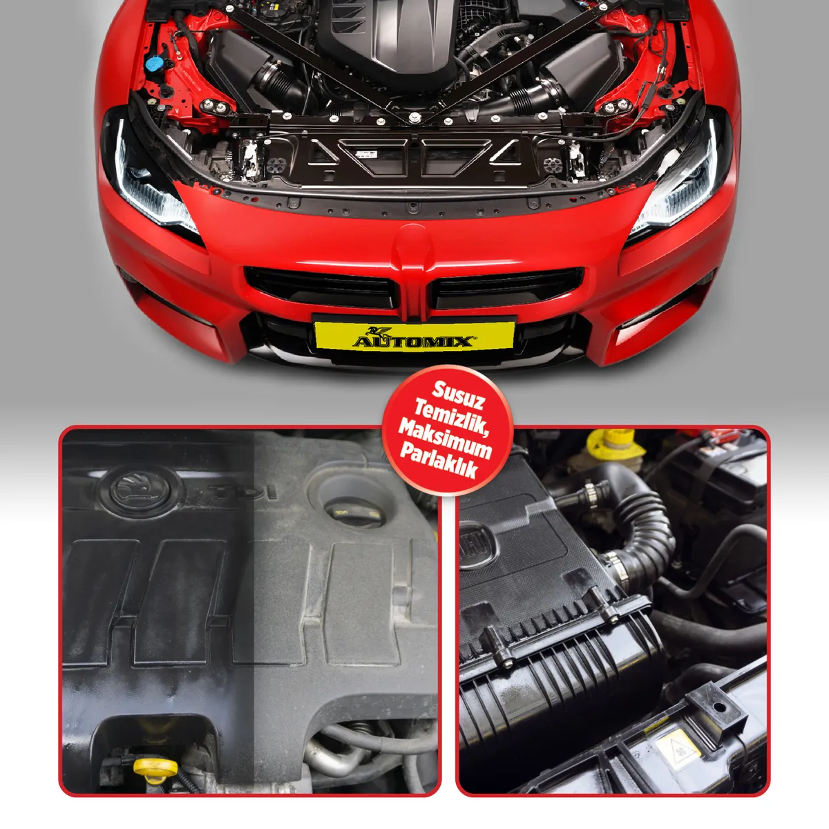 Automix Susuz Motor Temizleyici 500 ML - Motor Temizleyici