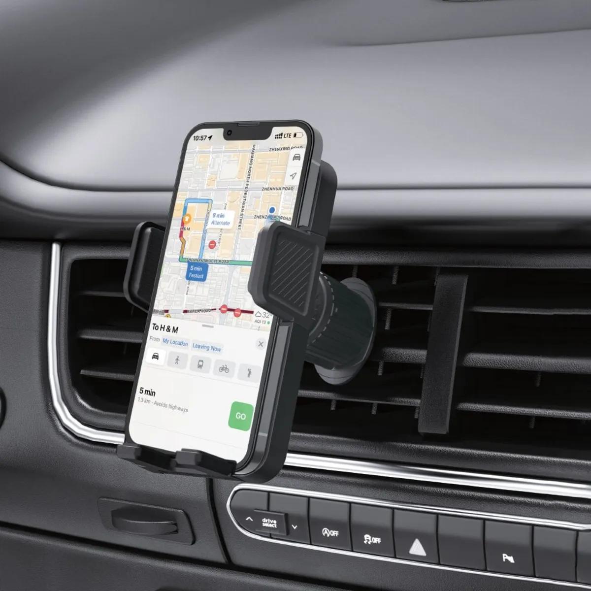 Kensa T-142 Havalandırmaya Takılan Kancalı Araç İçi Telefon Tutucu - Telefon Tutucu
