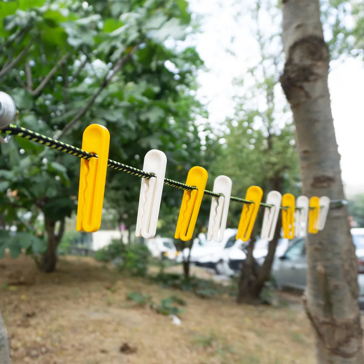 Automix Kamp / Piknik için Askılı Esnek Gergi Lastiği - Bagaj Lastiği