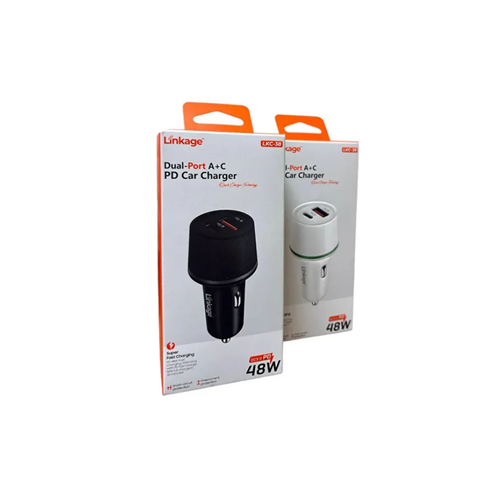 Linkage USB Soketli Çakmaklık / Android - IOS - Çakmaklık Şarj Aleti