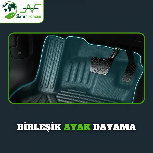 Natur Forcer Fiat Egea Sedan/ 3D Tam Uyumlu Havuzlu Paspas - Tam Uyumlu Paspas (Sahler-Rizline-Lider) - Görsel 4