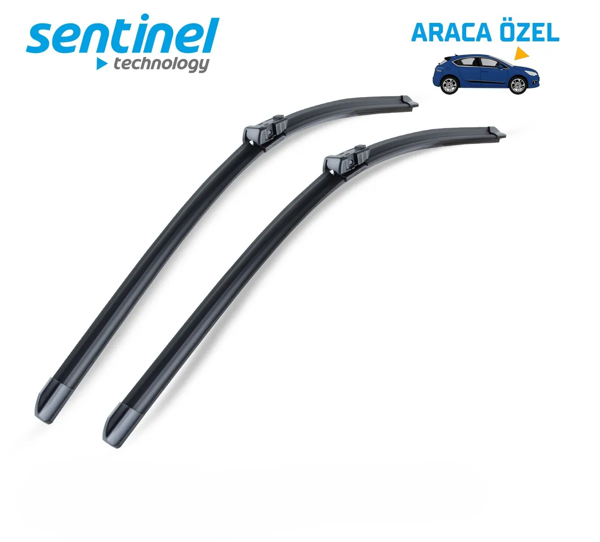 Sentinel ÖN Silecek Takım - Seat Leon 2012-2020 / 600mm 410mm - Araca Özel Ön Silecek TAKIM