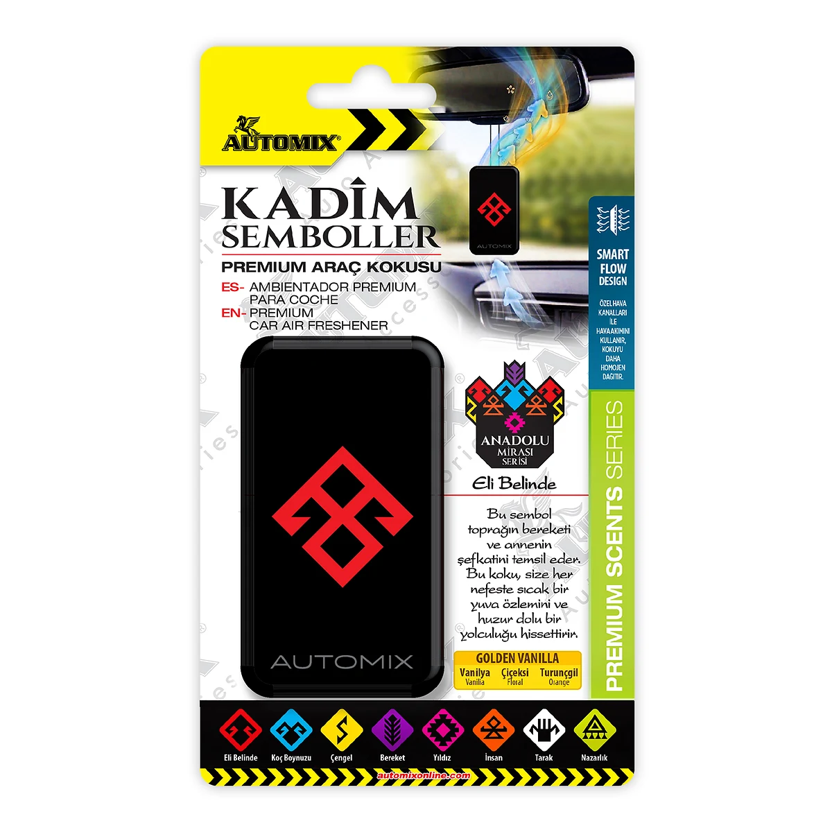 Automix Kadim Semboller Asma Koku - Oto Kokusu, Uzun Süreli Ferahlık - Asma Koku - Görsel 5