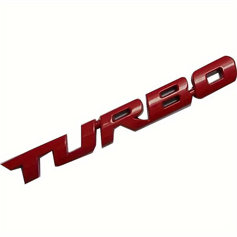 3D Metal Turbo METAL Arma - Arma & Sticker