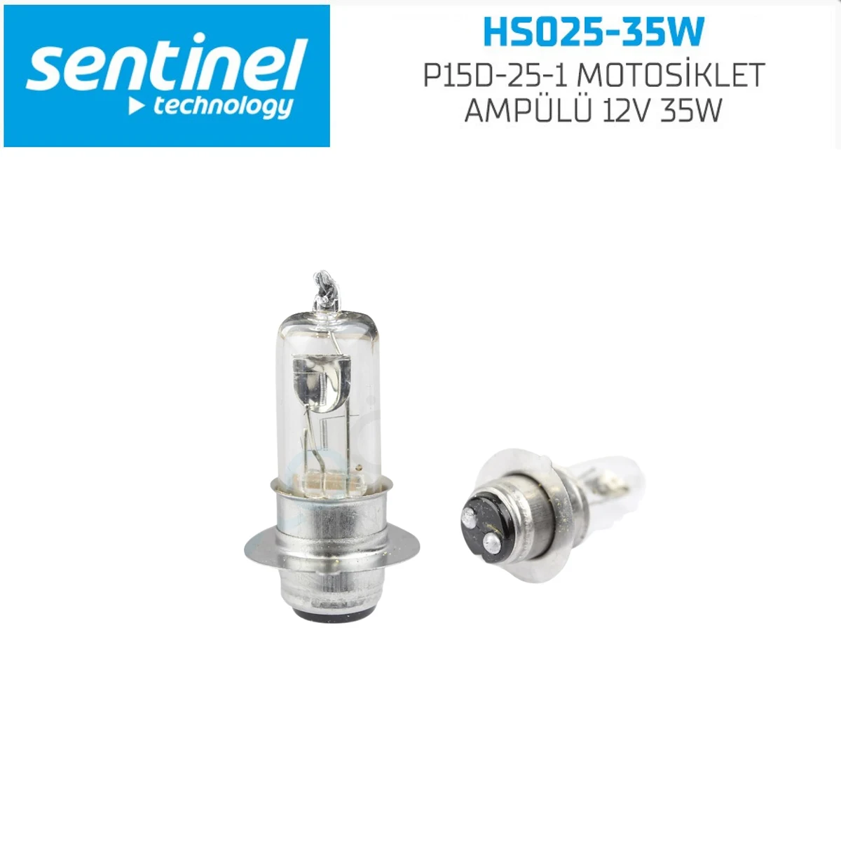 P15D-25-1 Motosiklet Ampulü 12V - 35W Ampul / 1 Adet - Far Ampulü
