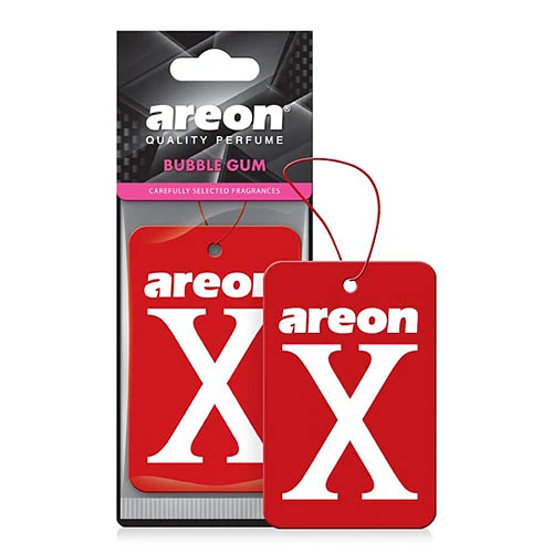 Areon X Bubble Gum ( Kırmızı ) Oto Araç Kokusu - Asma Koku