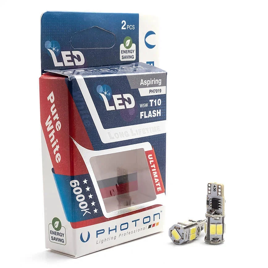 Photon W5W Ph7019 12V ÇAKARLI Led  - T10 - Park LED