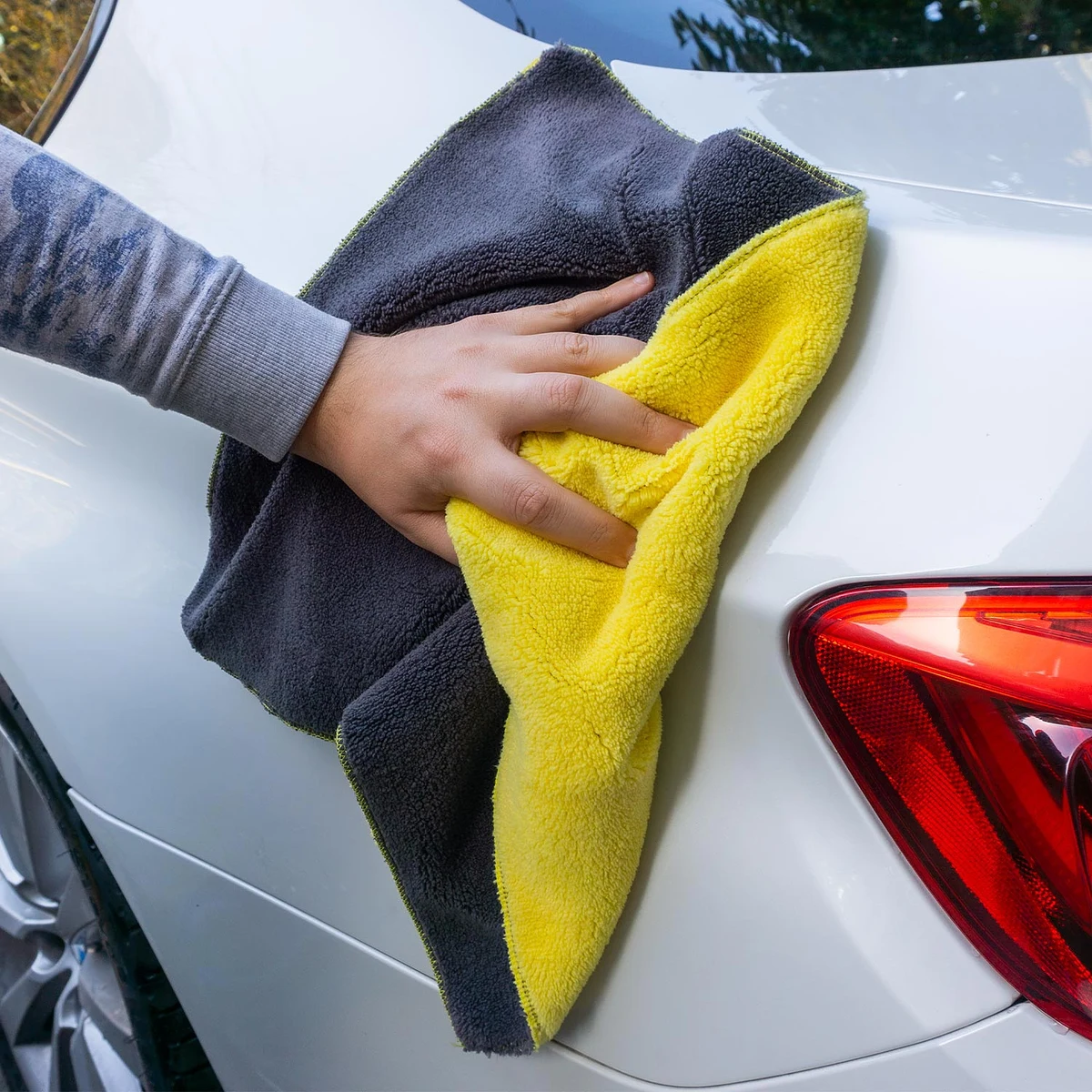 Automix Çift Taraflı Mikrofiber PARLATMA Bezi - Parlatma Havlusu - Görsel 2