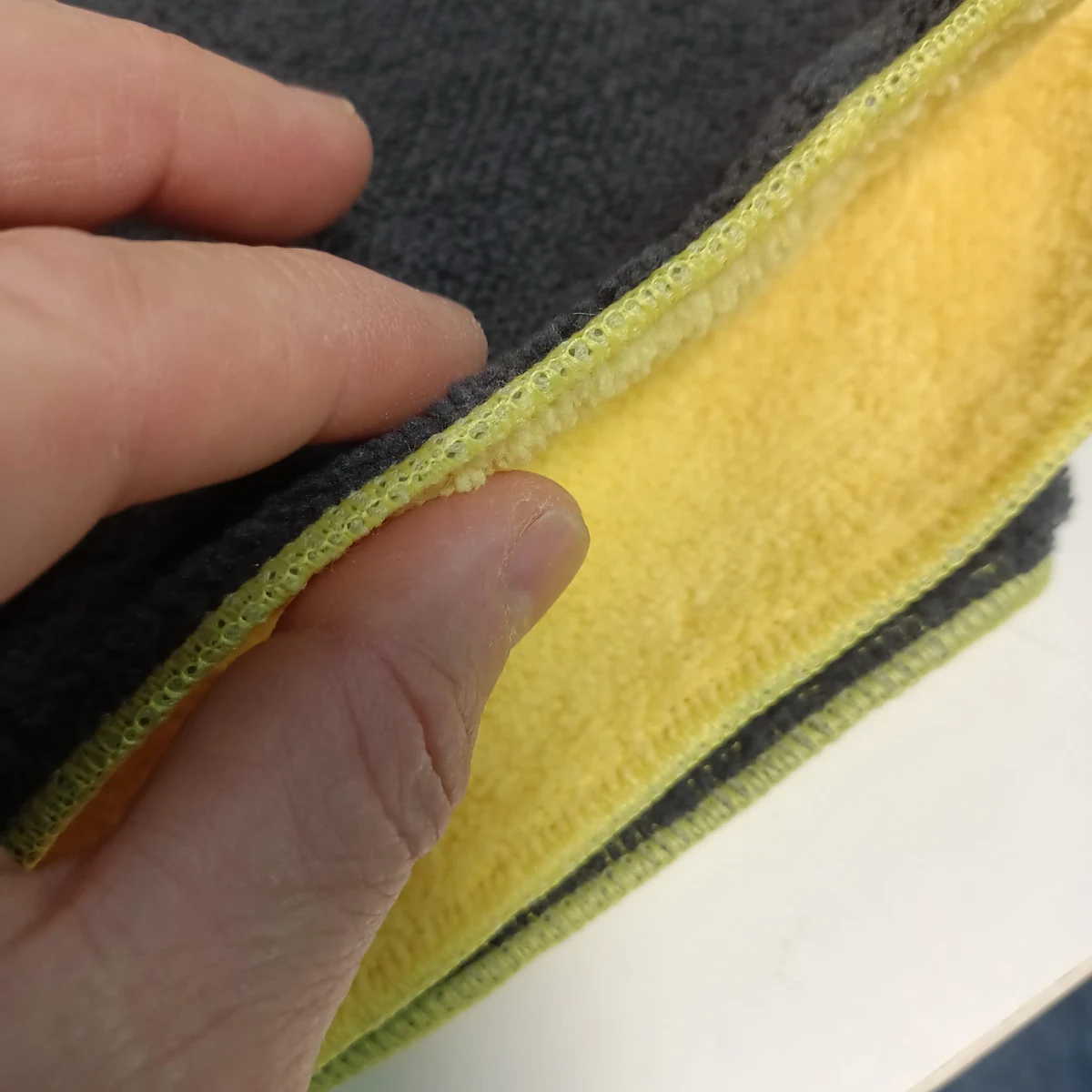 Automix Çift Taraflı Mikrofiber PARLATMA Bezi - Parlatma Havlusu - Görsel 5