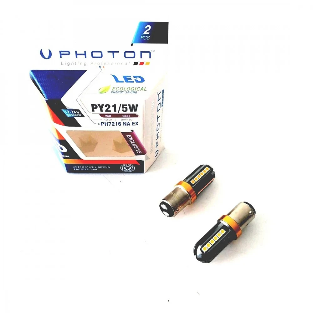 Photon P21/5W Çift Duy Turuncu Can-Bus Exclusive Serisi Ph7216 Naex - Sinyal