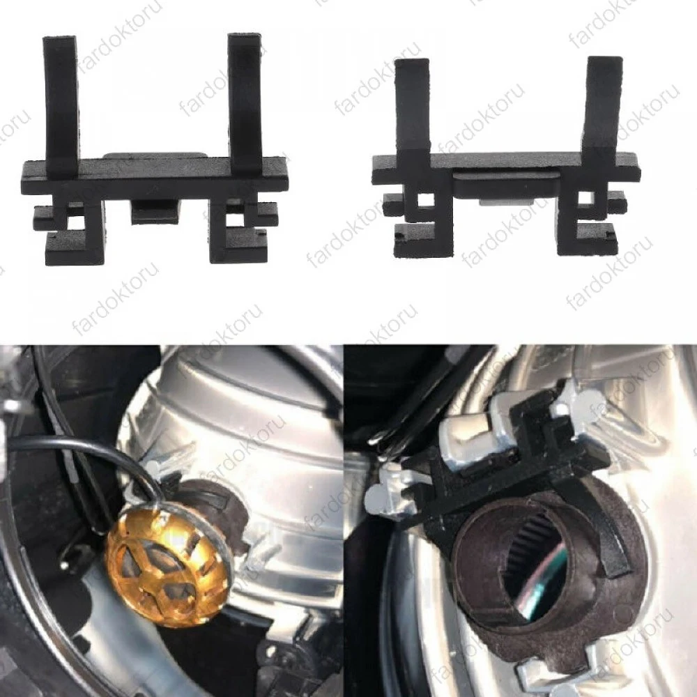 Ford Focus 4 - Focus 3.5 Makyajlı Led Xenon Aparatı H7 / 2 Adet - Led Far Sabitleme Aparatı - Görsel 3