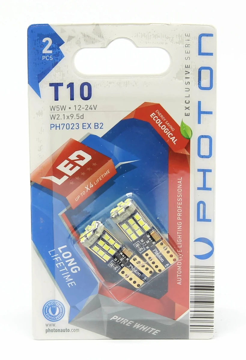 Photon T10 W5W Ph7023 Ex B2 15 Smd Exclusive Serisi - Park LED