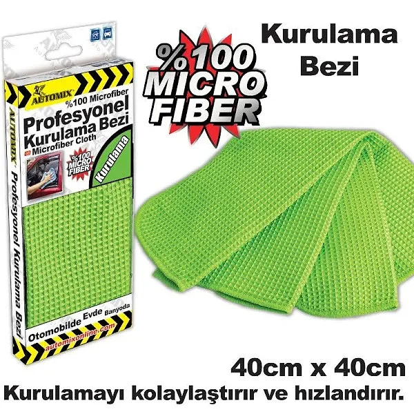Automix 3D Mikrofiber Kurulama Bezi - Mikrofiber Bez - Görsel 2
