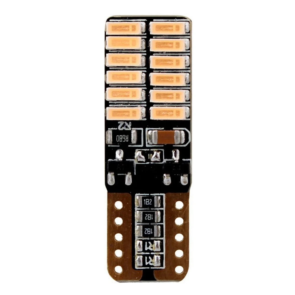 T10 Dipsiz Smd Park Ampulü 24 Ledli – Turuncu - Park LED - Görsel 2