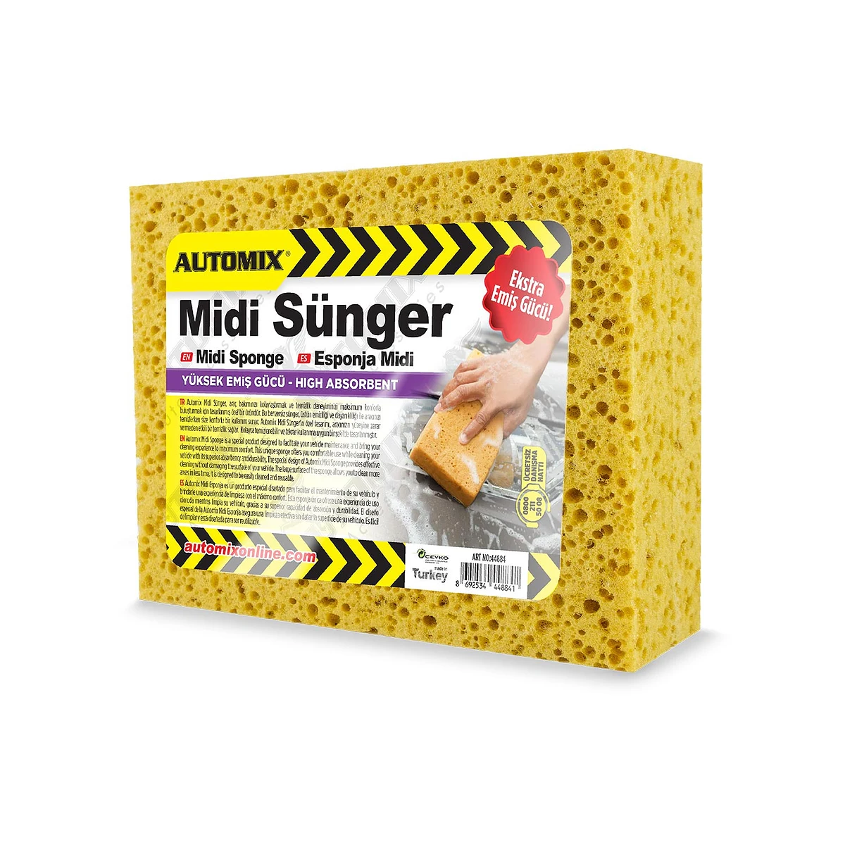 Automix Midi Sünger 16X12X6 Cm - Sünger
