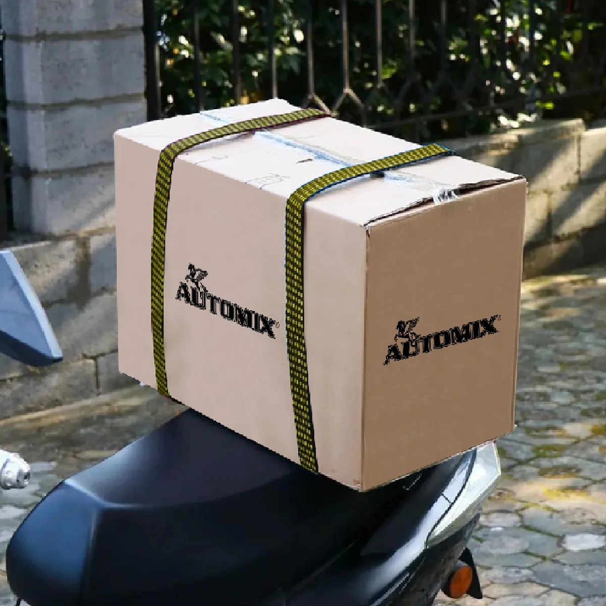 Automix Süper Esnek Gergi Lastiği 2m - %100 Doğal Lateks Çok Amaçlı Sabitleme - Bagaj Lastiği - Görsel 3