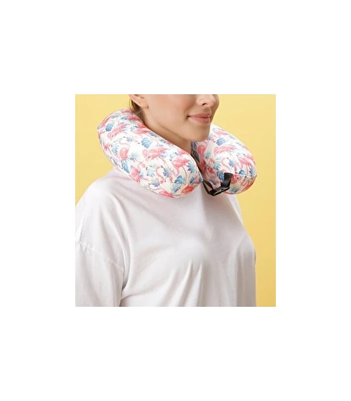 VİSKO Büyük Lüks Seyahat Yastığı (30*30*90 CM) / 1 Adet - Boyun Yastığı