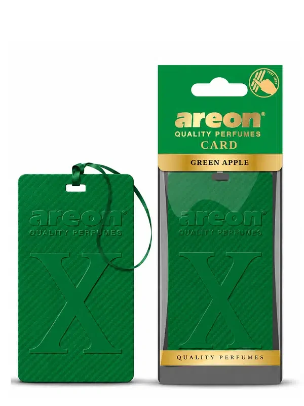 Areon X Card Green Apple Oto Araç Kokusu - Asma Koku