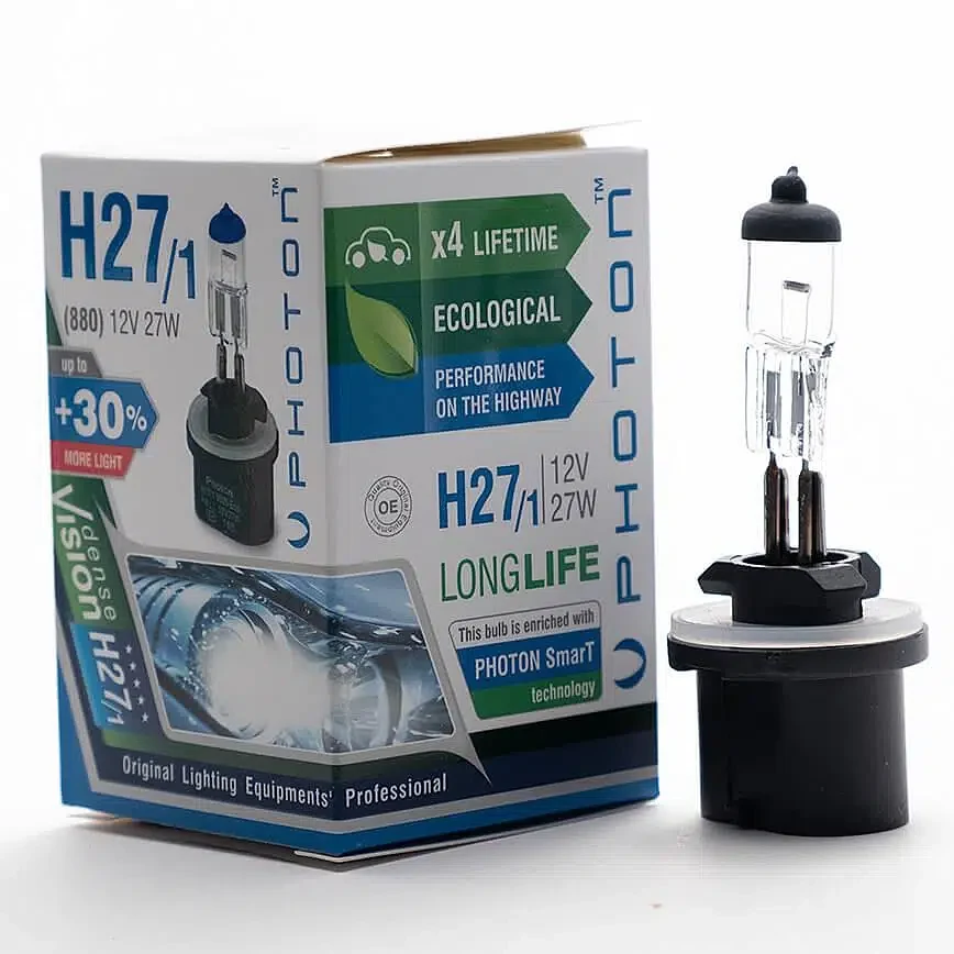 Photon Halojen H27/1 12V Ampul (Düz Tip) / 1 Adet - Far Ampulü