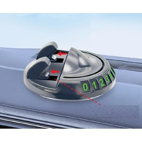 Dönebilen Yapışkanlı Numaratörlü Araç Telefon Tutucu - Numaratör - Görsel 2