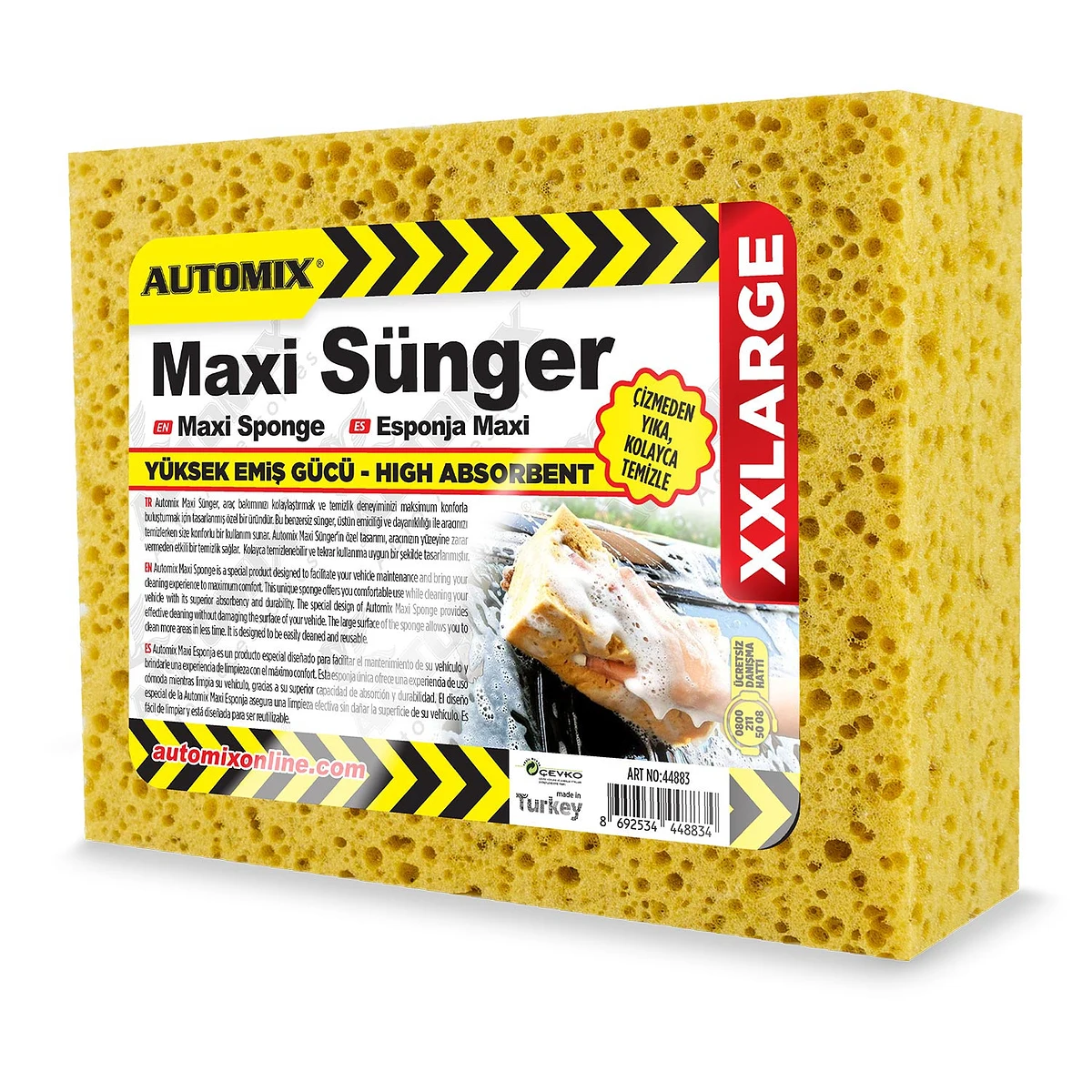 Automix Maxi Sünger 18 X 14 X 6,5 Cm - Sünger