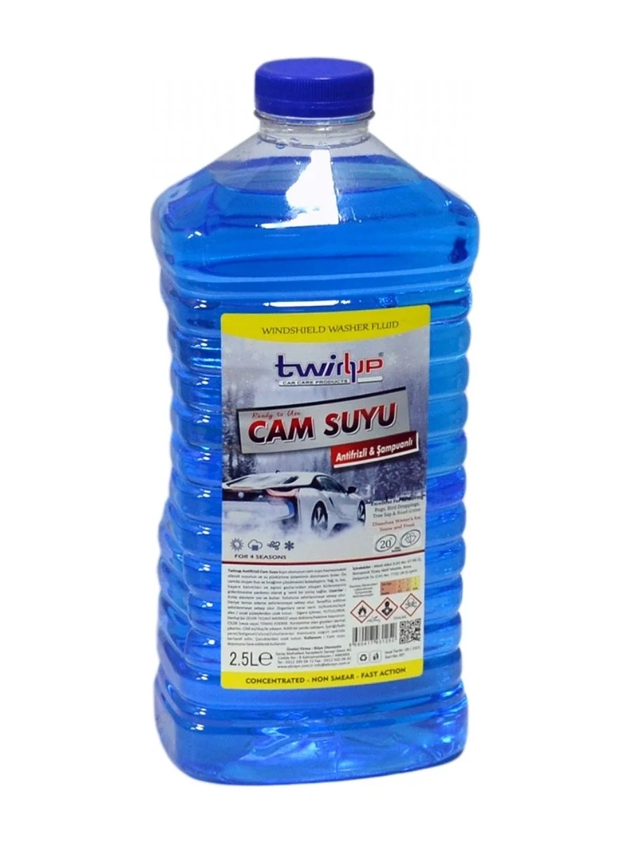 Antifrizli Cam Suyu 2.5LT - Silecek Suyu