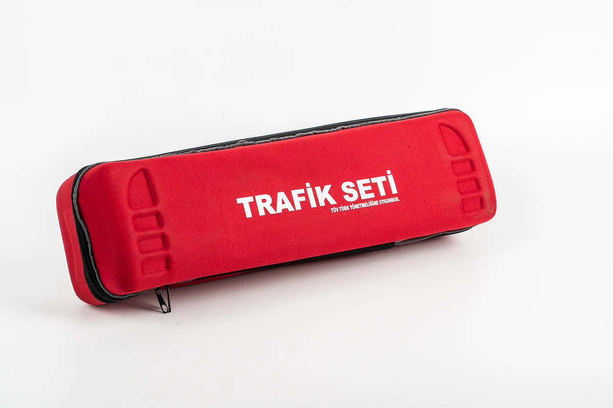Automix Muayene Uyumlu Trafik Seti - Yangın Söndürücülü (Sert Eva Çanta) - Trafik seti - Görsel 5