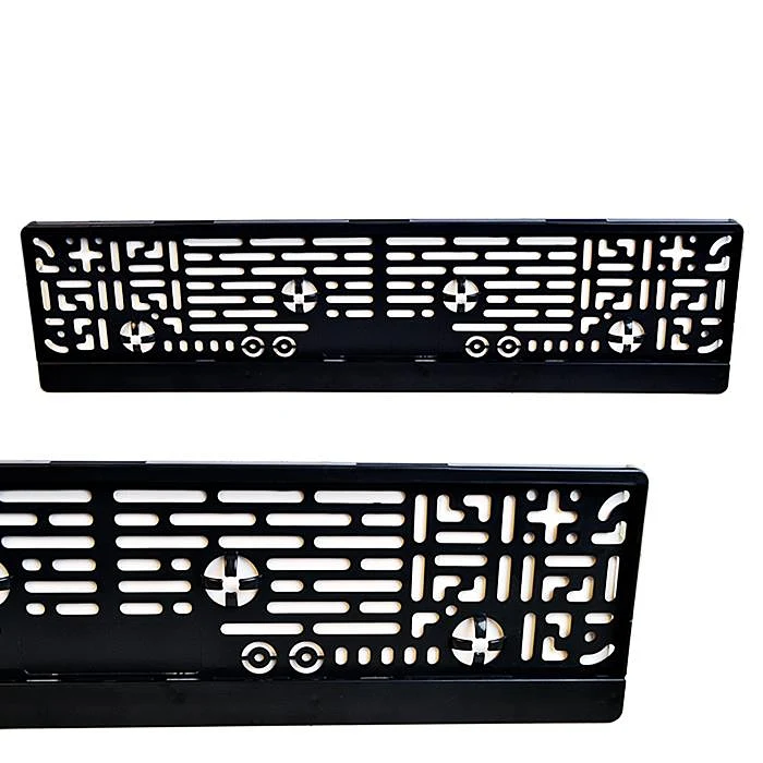 Plaka Altlığı ÇITALI DİKDÖRTGEN PLASTİK 54X14 Cm / 1 Adet - Plastik Plakalık