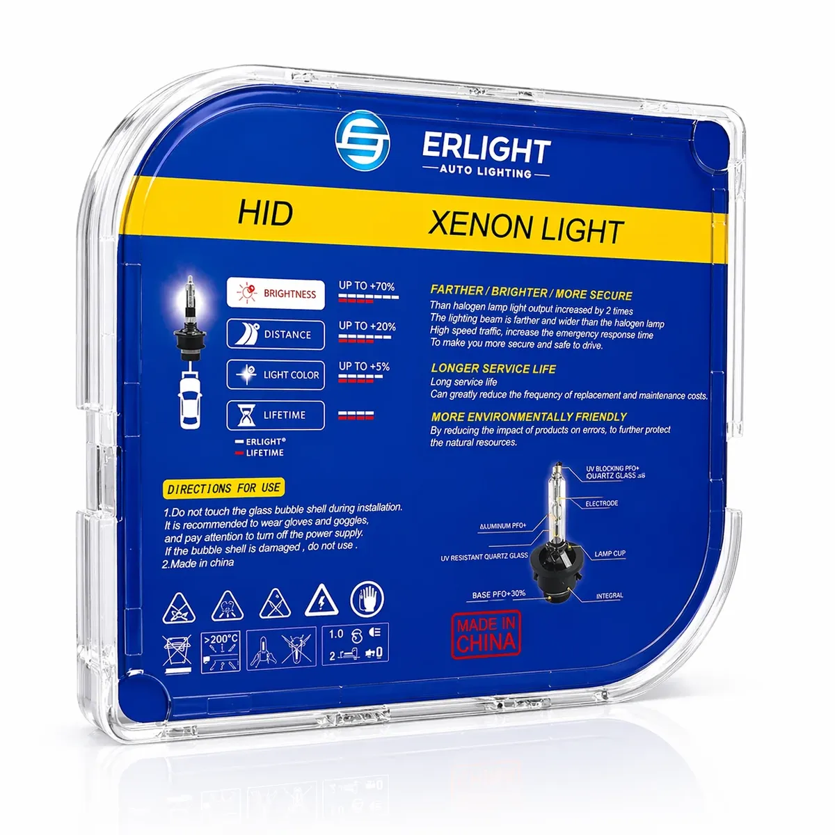 D3S Erlight (6000 K.beyaz) 2 Adet - Far Ampulü