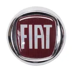 Nikel Kırmızı Fiat Arma Zum / 7.5 Cm - Arma & Sticker