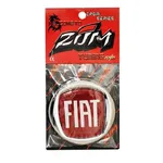 Nikel Kırmızı Fiat Arma Zum / 7.5 Cm - Arma & Sticker