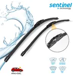 Sentinel ÖN Silecek Takım - Honda Civic 2006-2012 / 650mm 580mm - Araca Özel Ön Silecek TAKIM - Görsel 3