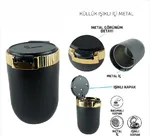 Wimbledon Işıklı Küllük Metal iç Hazne / Gold - Küllük - Görsel 2