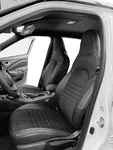 Nissan Juke 2022 ve Üzeri Özel Dikim Oto Kılıf  - Siyah / Siyah - Özel Dikim Oto Kılıf