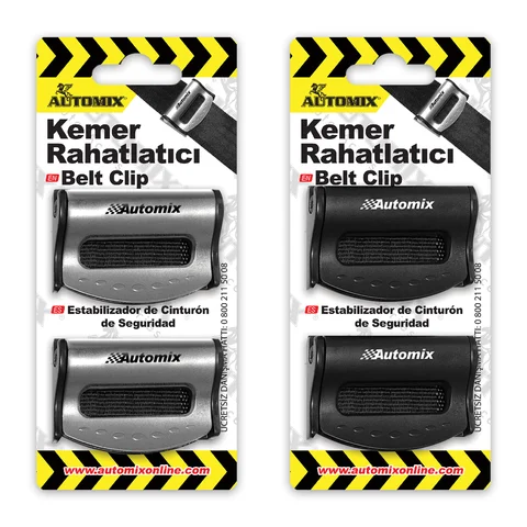 Automix Emniyet Kemeri Rahatlatıcı - 2 Adet - Kemer Tokası