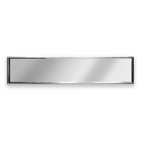 Paslanmaz Krom Plaka Altlığı 529Mmx116Mm / 2 Adet - Krom Plakalık