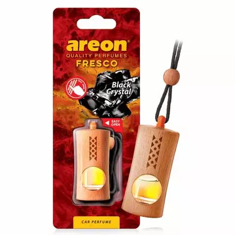 Areon Fresco On-Off Regular Black Crystal Oto Araç Kokusu - Asma Koku