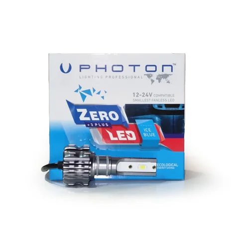 Photon Zero Hb3-Hb4 +3 Plus Fansız Led - Buz Mavi - Xenon LED