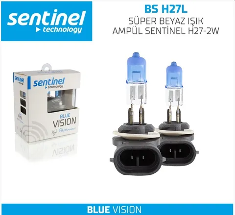 SENTİNEL SÜPER BEYAZ IŞIK AMPÜL H27-2W - Far Ampulü