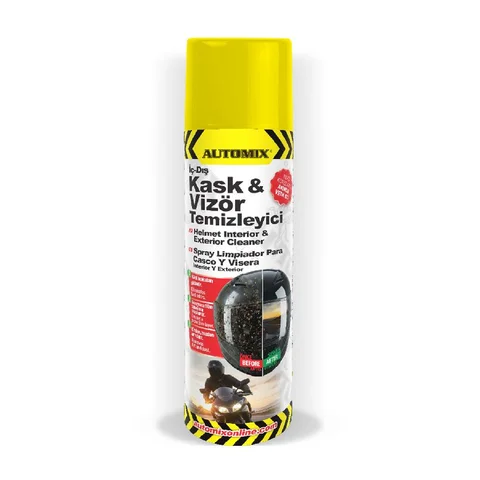 Automix İç-Dış Kask Ve Vizör Temizleyici 300ML - Genel & Detay Temizlik