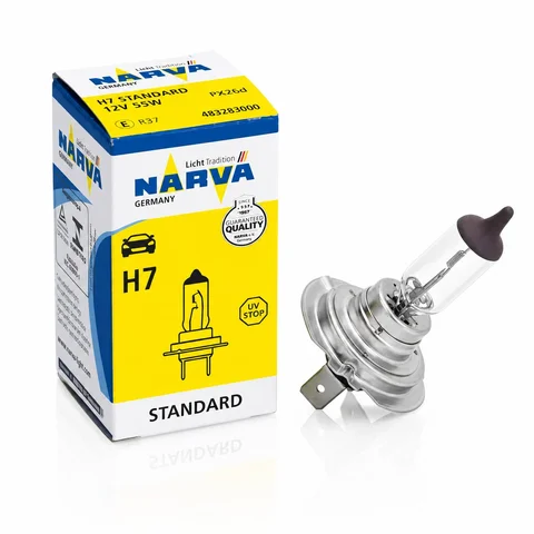 Narva H7 12V 55W Standart Halojen Ampul Araç Far Ampulü - Far Ampulü