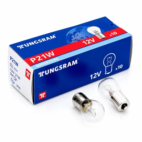 Tungsram 93 Tek Duy 1057 12V/21W Dayanıklı Oto Ampul - Park Ampulü