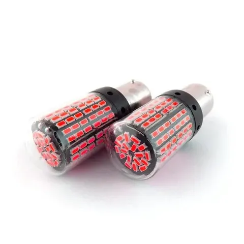 93 Tek Duy 144 Led Kırmızı Ampul / STOP - Gündüz LED