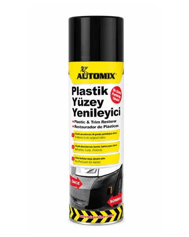 Automix Trim ve Plastik Yüzey Yenileyici 500 ML - Oto Bakım & Temizlik