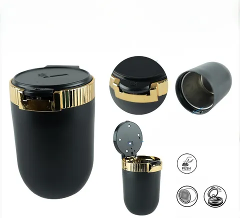 Wi̇mbledon Işıklı Küllük Metal iç Hazne / Gold - Küllük