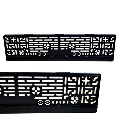Plaka Altlığı ÇITALI DİKDÖRTGEN PLASTİK 54X14 Cm / 1 Adet - Plastik Plakalık