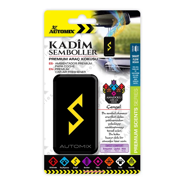 Automix Kadim Semboller Asma Koku - Oto Kokusu, Uzun Süreli Ferahlık - Asma Koku - Görsel 3