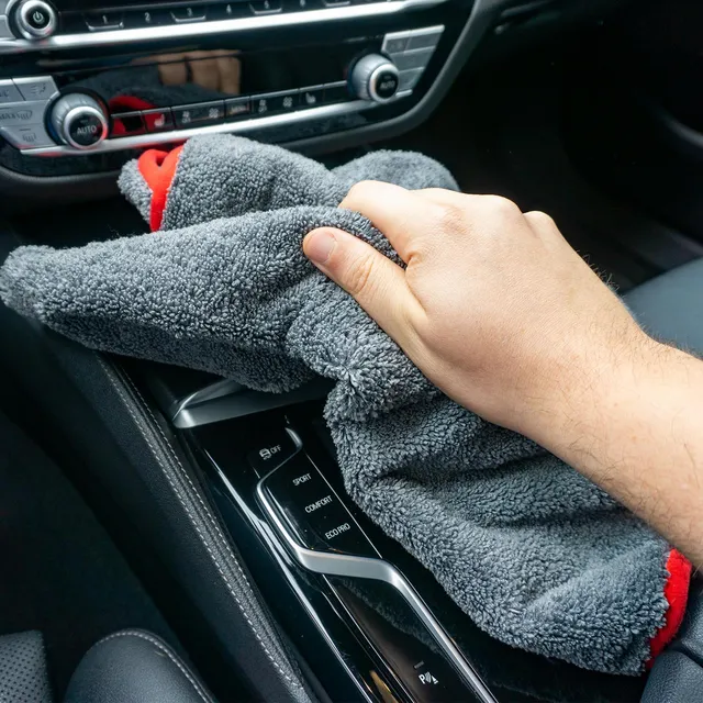Automix Ultra Emici Gri Kurulama Bezi Çift Kat- 50x70 - Mikrofiber Bez - Görsel 2